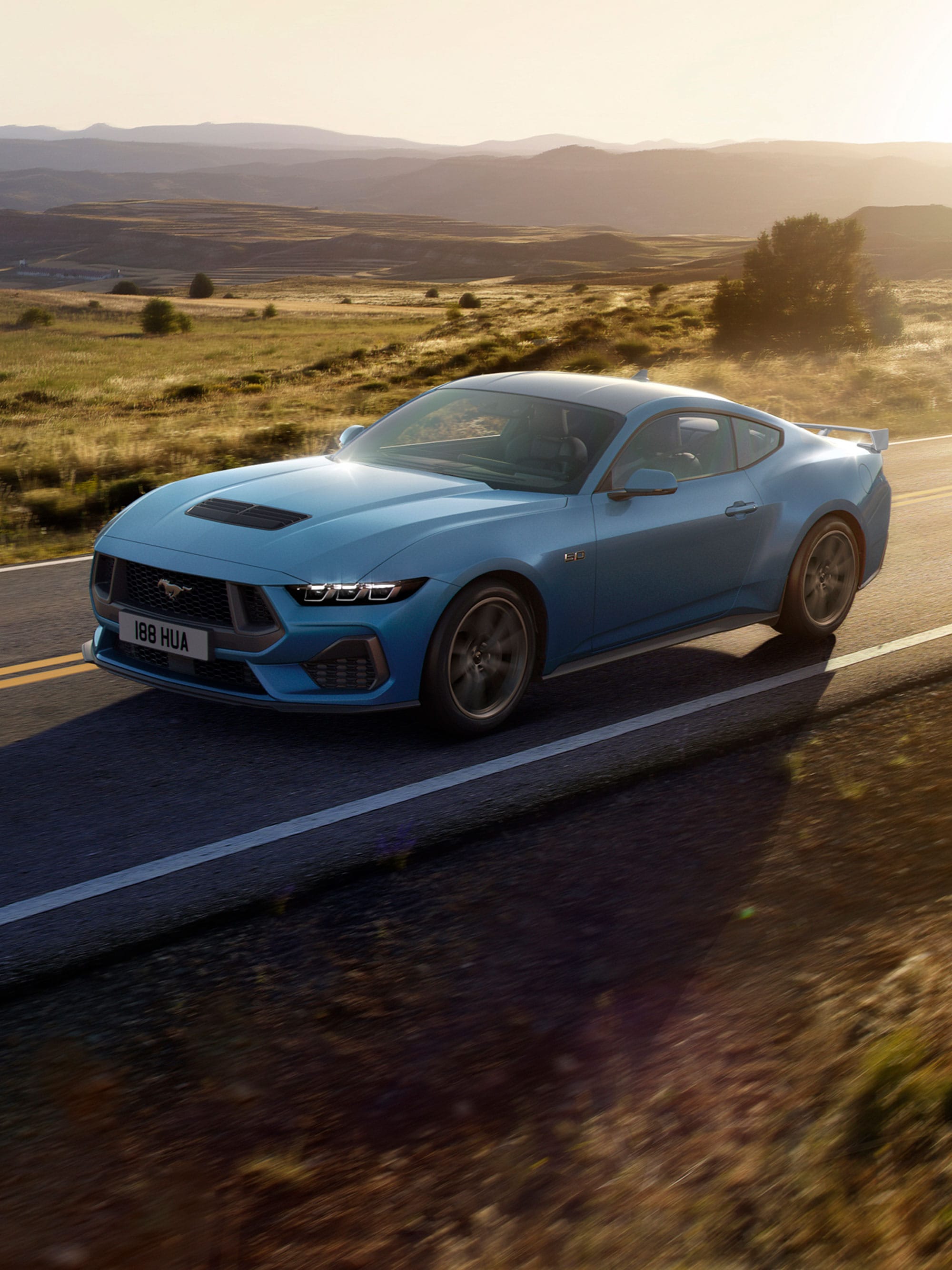Ford Mustang GT Premium en la ruta
