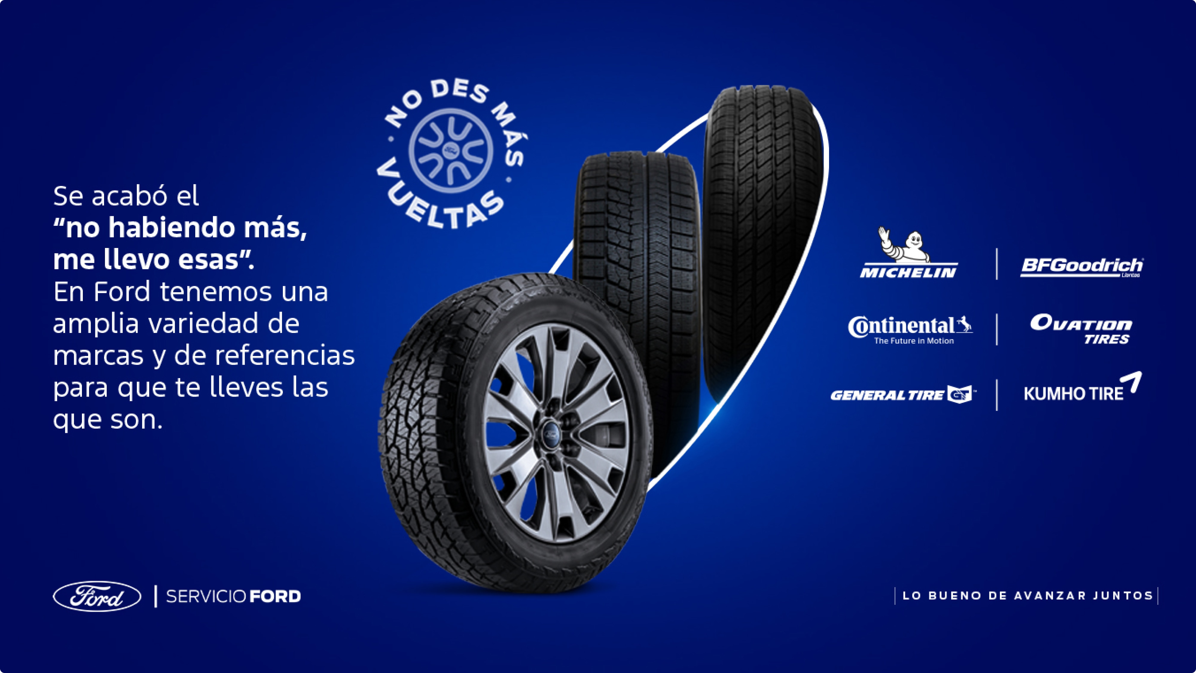 Las mejores llantas para tu Ford