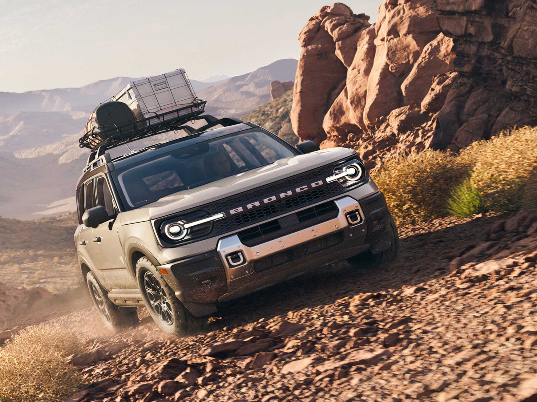 Camioneta Bronco Sport con accesorios Ford originales