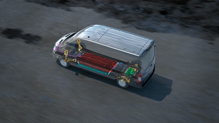100% eléctrica, tracción trasera