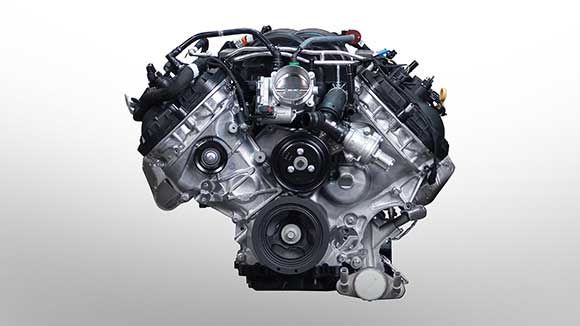 Potente Motor 5.0L Ti-VCT V8