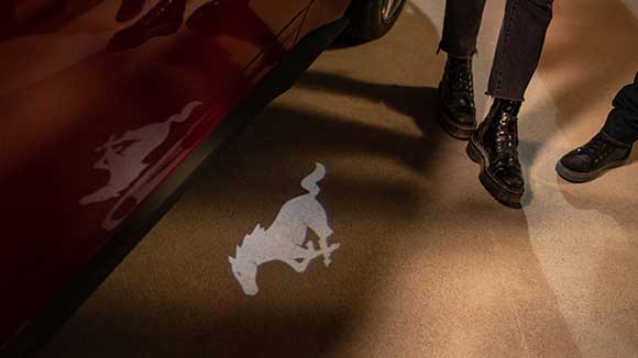 Luces de Proyección con Figura Pony