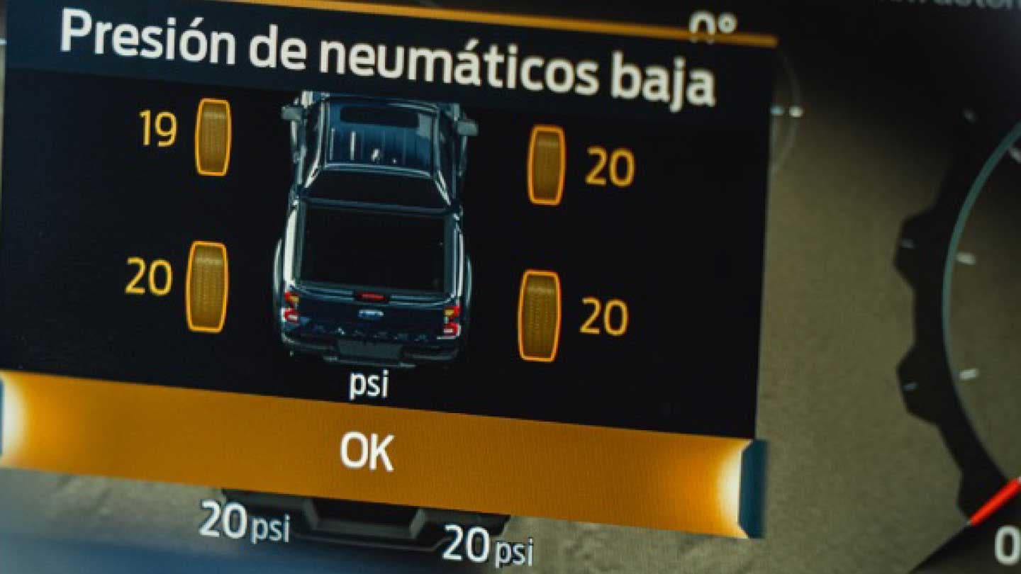 Sistema de control individual de la presión de los neumáticos (TPMS)