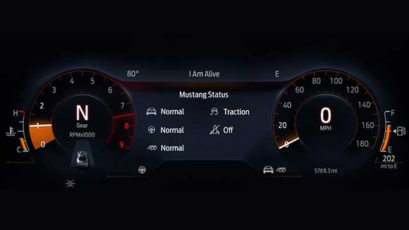 Pantalla de Instrumentos LED