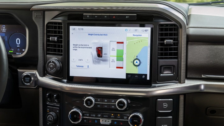Display completo de la Ford F-150 Híbrida