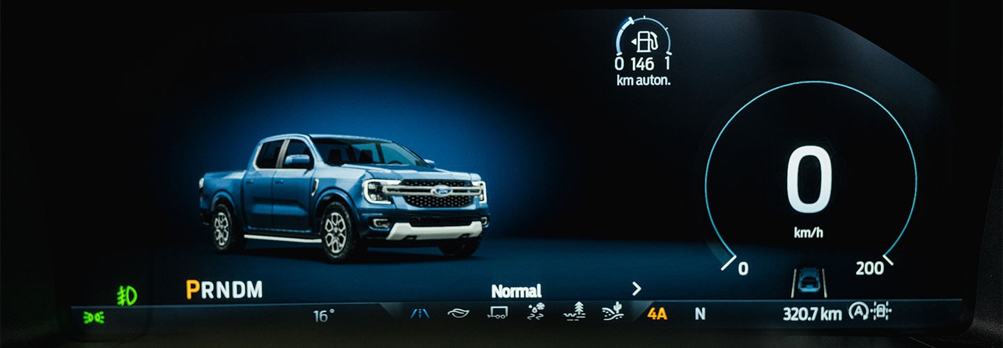 Modo de manejo normal de Ford Ranger