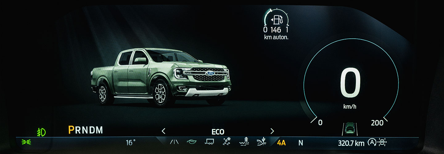 Modo de manejo Eco de Ford Ranger