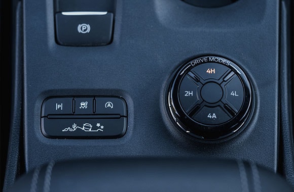 Mando de tracción de la Ford Ranger