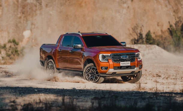 Ford Ranger con motor Lion 3.0L V6-Diésel