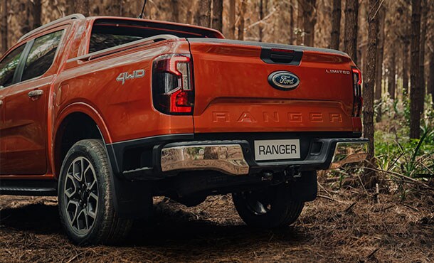 Compuerta trasera renovada de la Ford Ranger