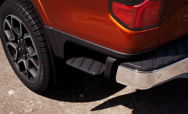 Escalon lateral en platón de la Ford Ranger