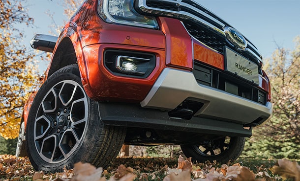 Ford Ranger con sensores de parqueo