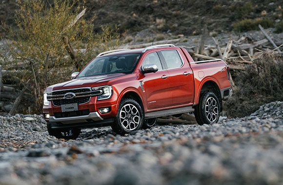 Ford Ranger con sistema de control de descenso 