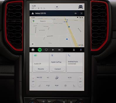 Pantalla de 12 pulgadas con SYNC® 4A