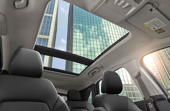 Techo panorámico de doble panel