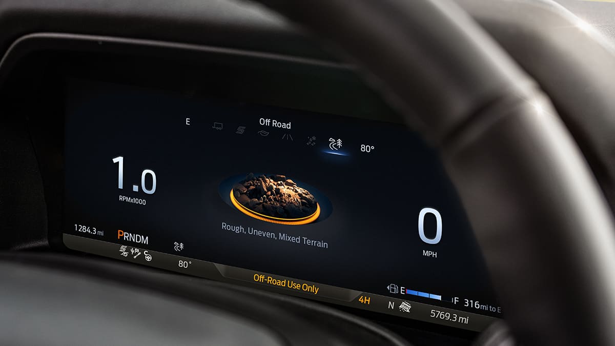 Sistema Terrain Management™  de la Ford Explorer® ST