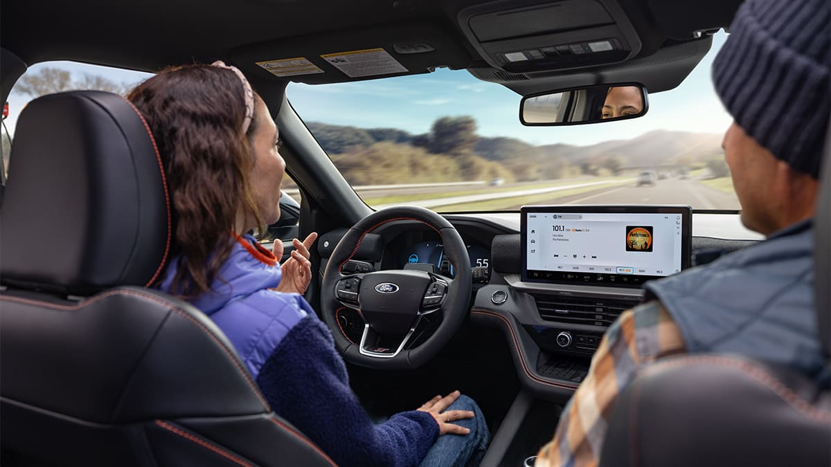 Diseño interior de la Ford Explorer ST