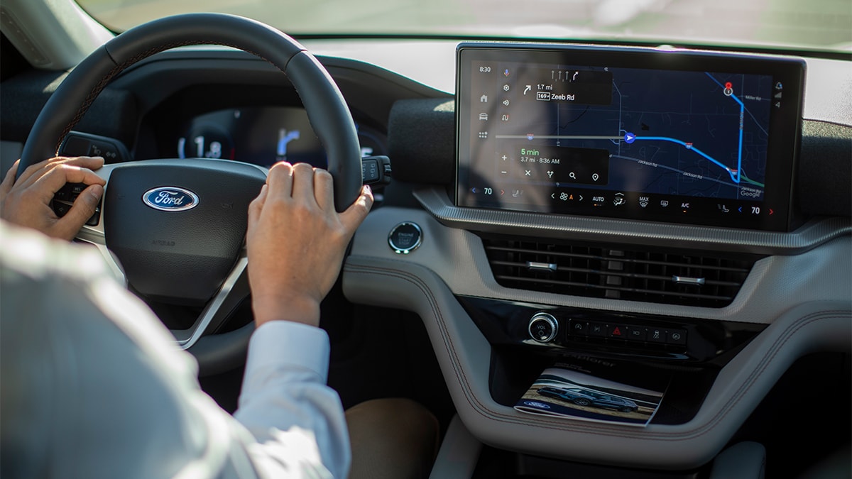 Pantalla de la Ford Explorer con sistema Phoenix