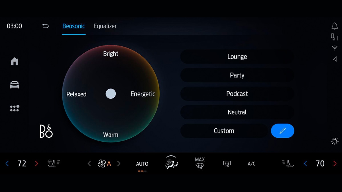 Nueva camioneta Explorer con sistema de sonido Beosonic