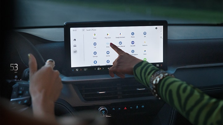 Pantalla táctil de 13.2 pulgadas de la Ford Explorer
