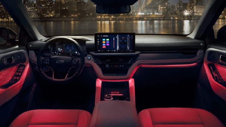 Interior renovado de la Ford Explorer