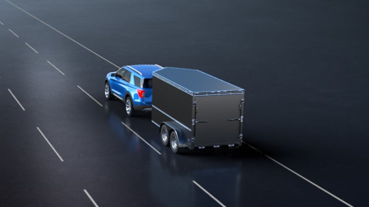 Ford Explorer con tecnología antibalanceo para un remolque estable
