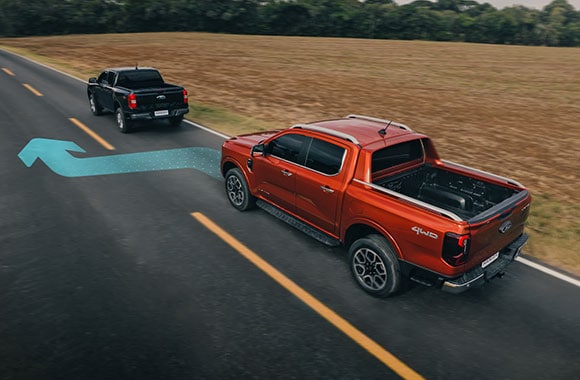 Asistente de manejo evasivo de la Ford Ranger
