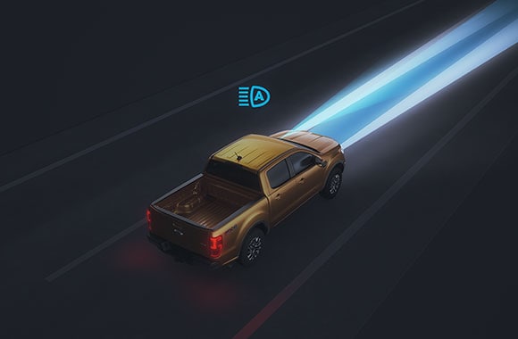 Sistema luces altas automáticas de la Ford Ranger