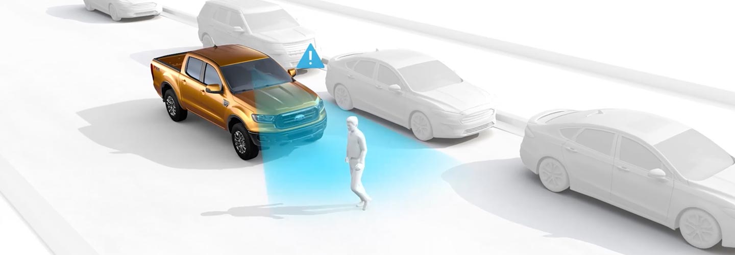 Asistente Anti-Colisión con Frenado de Emergencia Automático y Detección de Peatones
