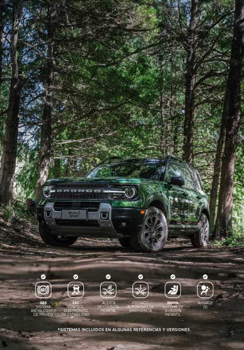 Nueva Bronco Sport® El Icono de la aventura